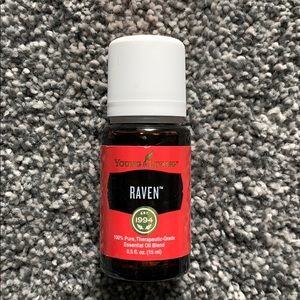Completely Full bottle of Young Living Raven EO
